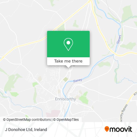 J Donohoe Ltd map