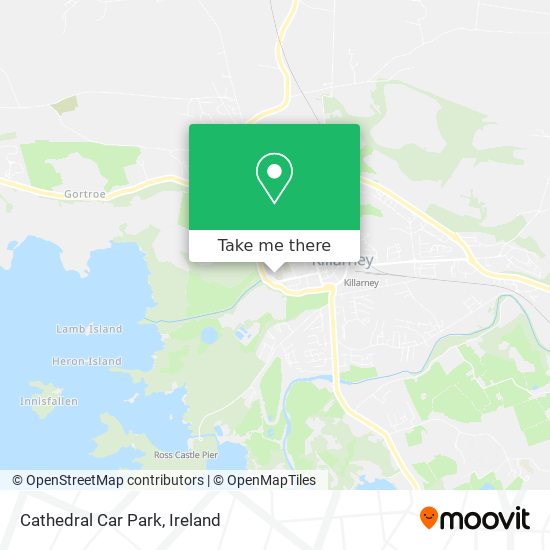 Cathedral Car Park map