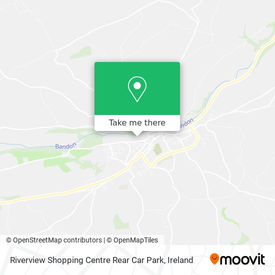 Riverview Shopping Centre Rear Car Park map