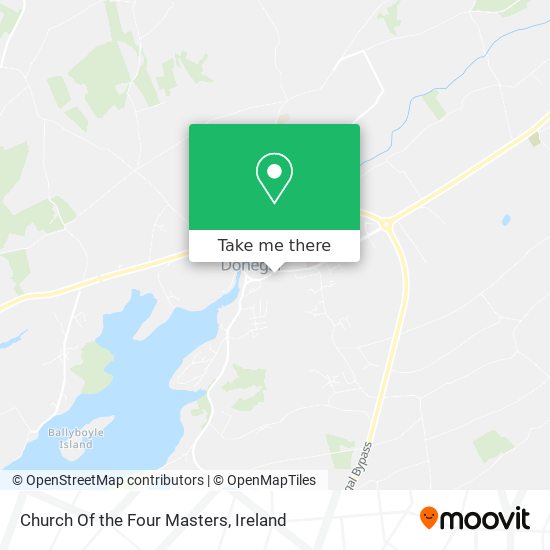 Church Of the Four Masters map