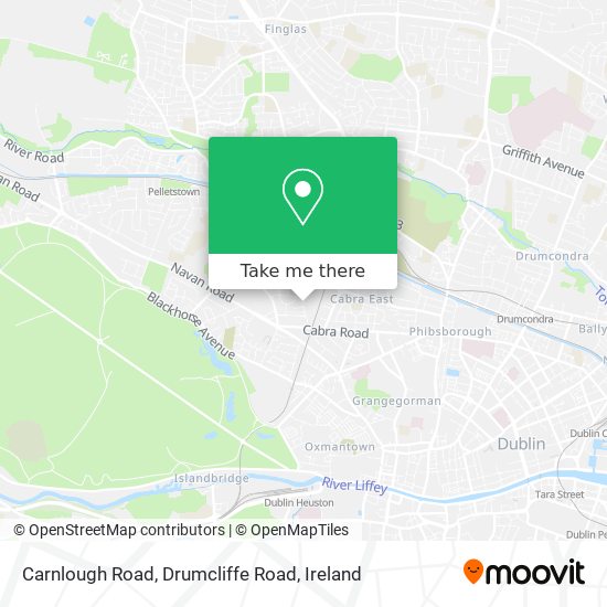 Carnlough Road, Drumcliffe Road map