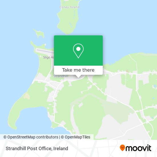 Strandhill Post Office map