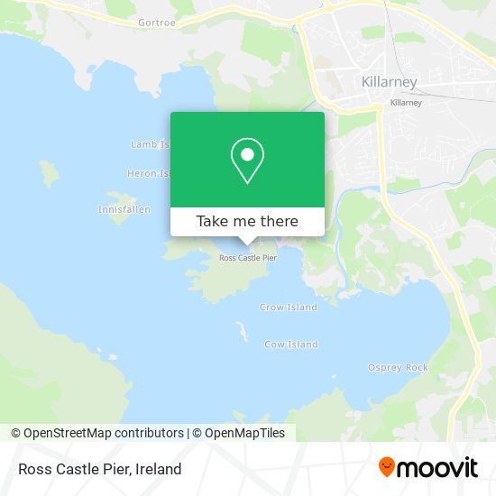Ross Castle Pier map