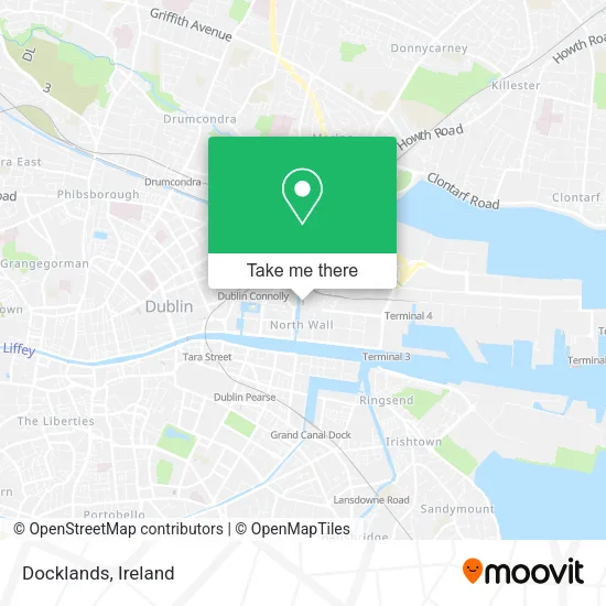 Docklands map