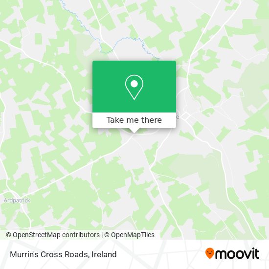 Murrin's Cross Roads map