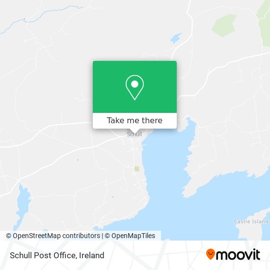 Schull Post Office map