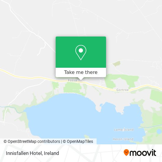 Innisfallen Hotel map