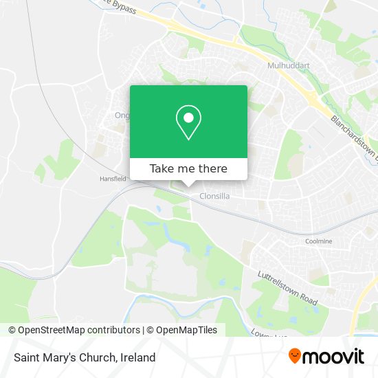 Saint Mary's Church map