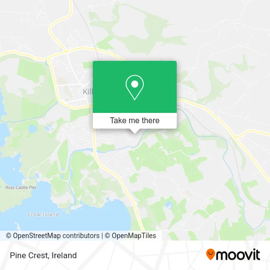 Pine Crest map