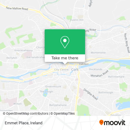 Emmet Place map