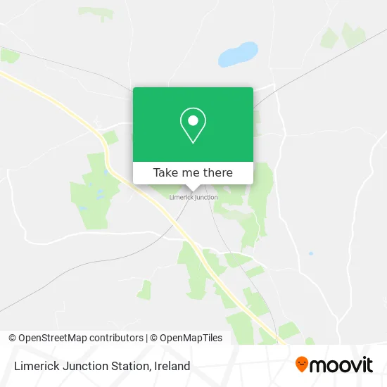 Limerick Junction Station map