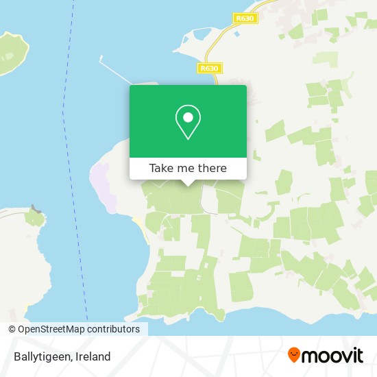 Ballytigeen map