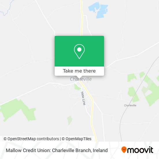 Mallow Credit Union: Charleville Branch map