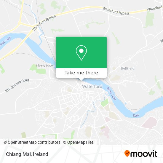 Chiang Mai map