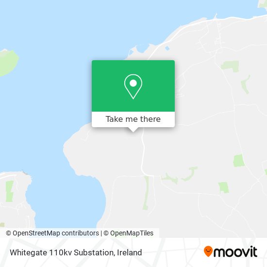 Whitegate 110kv Substation map