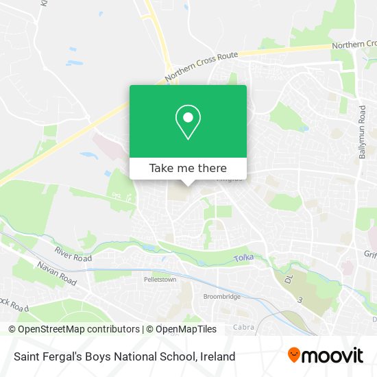 Saint Fergal's Boys National School map
