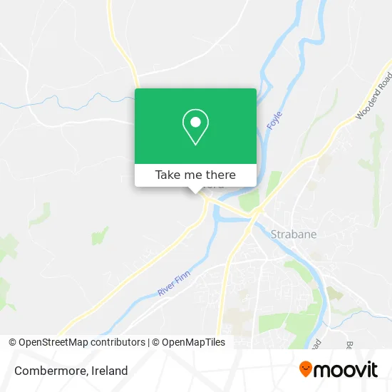 Combermore map