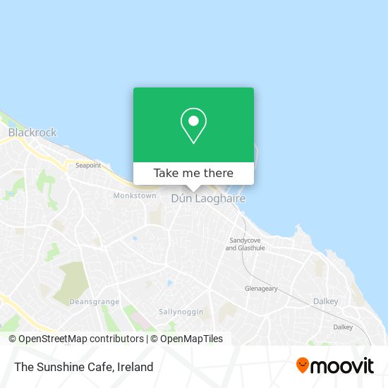 The Sunshine Cafe map