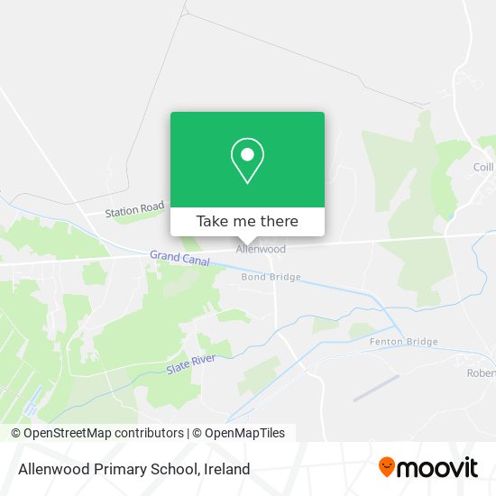 Allenwood Primary School map
