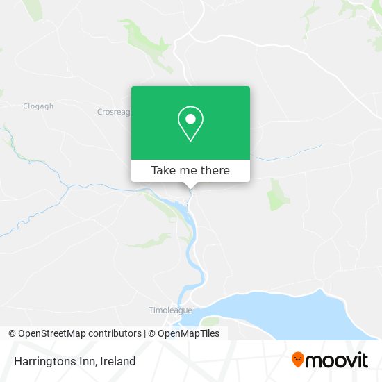 Harringtons Inn map