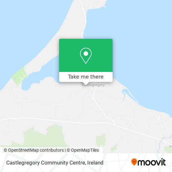 Castlegregory Community Centre map