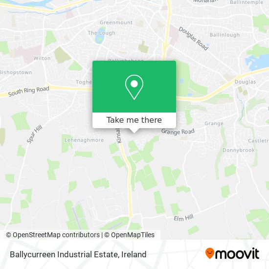 Ballycurreen Industrial Estate map