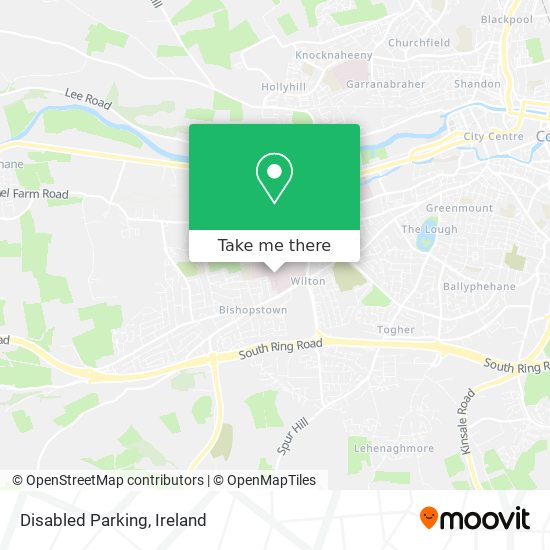 Disabled Parking map