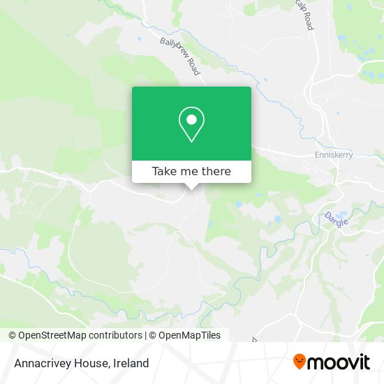 Annacrivey House map