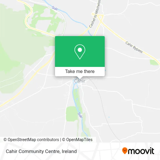 Cahir Community Centre map