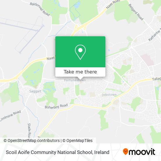 Scoil Aoife Community National School map