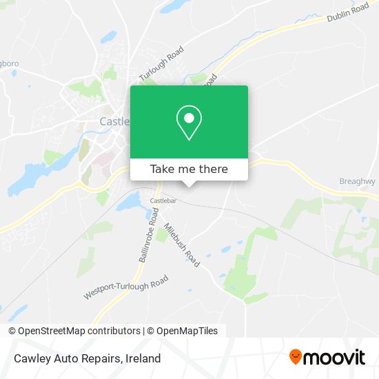 Cawley Auto Repairs map