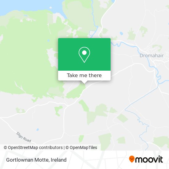 Gortlownan Motte map