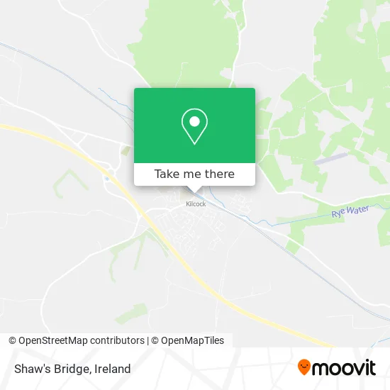 Shaw's Bridge map