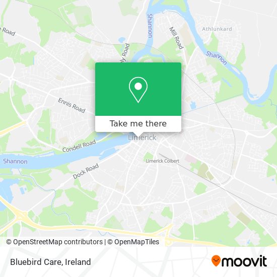 Bluebird Care map