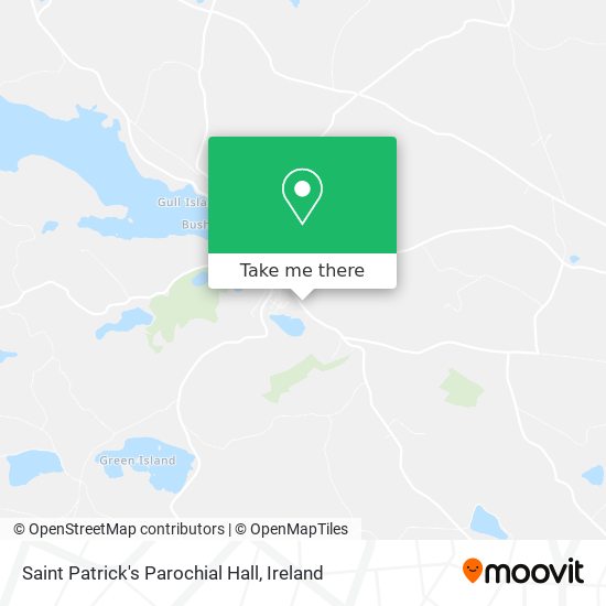 Saint Patrick's Parochial Hall map