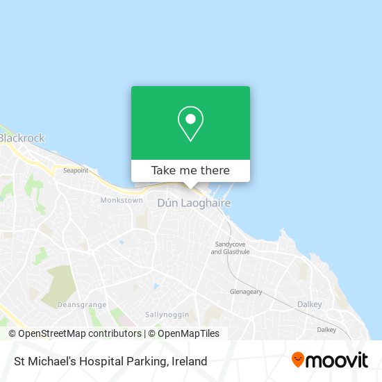 St Michael's Hospital Parking map