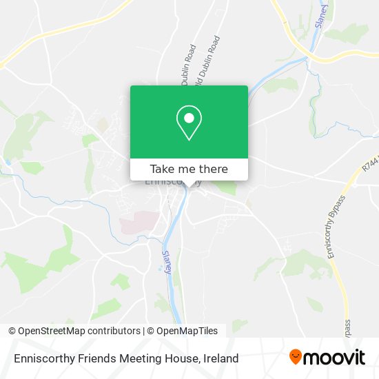 Enniscorthy Friends Meeting House map