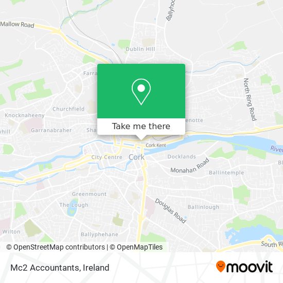 Mc2 Accountants map