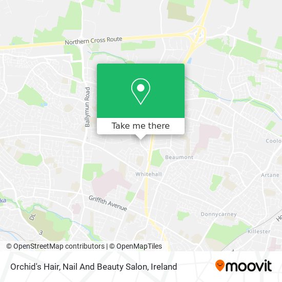 Orchid's Hair, Nail And Beauty Salon map