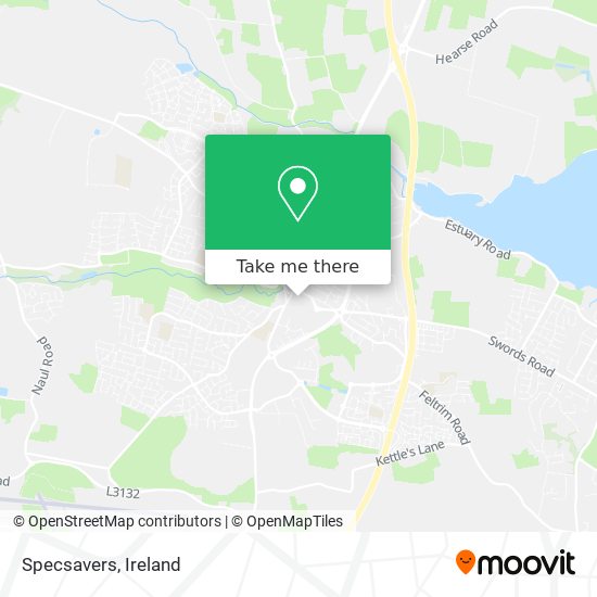 Specsavers map