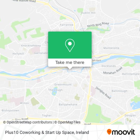 Plus10 Coworking & Start Up Space map