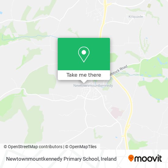 Newtownmountkennedy Primary School map