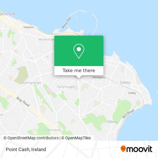 Point Cash map