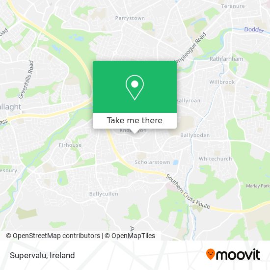 Supervalu map