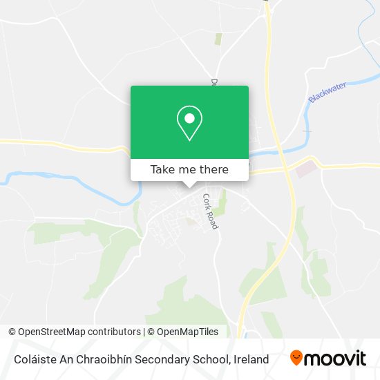 Coláiste An Chraoibhín Secondary School map