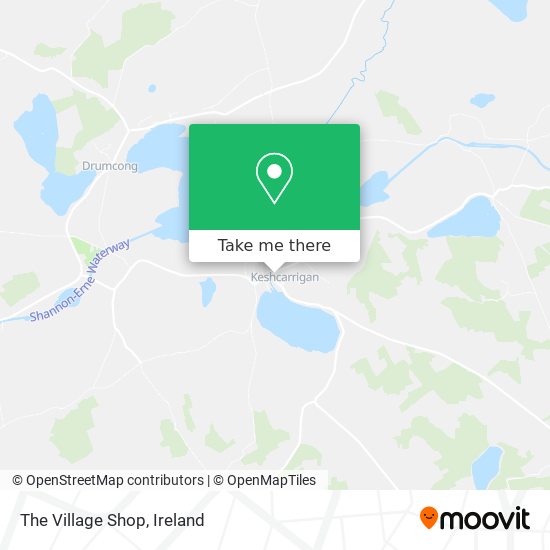 The Village Shop map