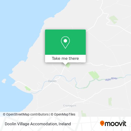 Doolin Village Accomodation map