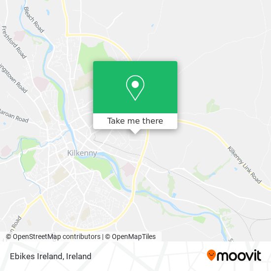 Ebikes Ireland map