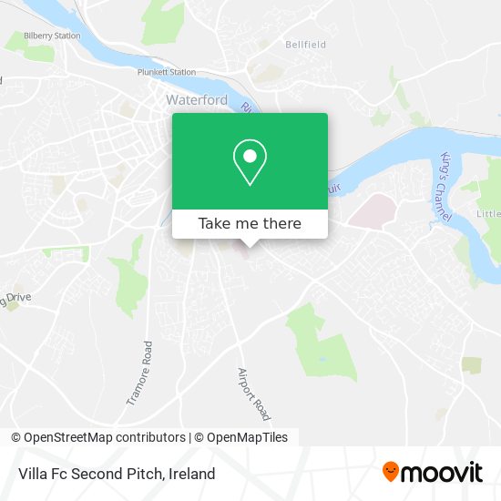 Villa Fc Second Pitch map