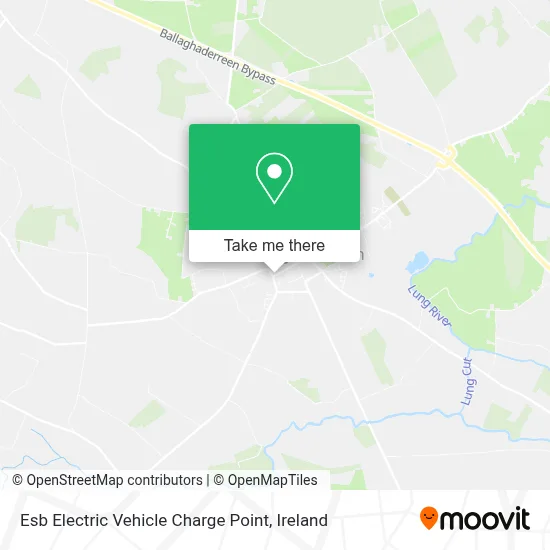 Esb Electric Vehicle Charge Point map